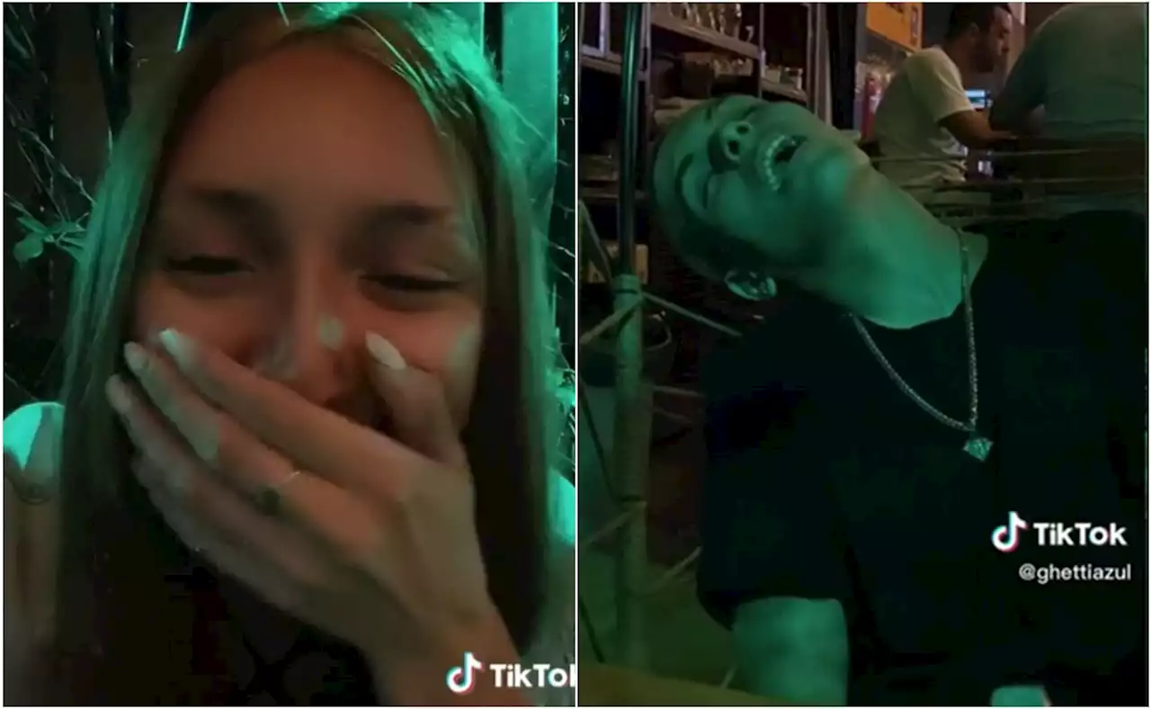 TikTok: Joven se queda dormido en cita; 'ni siquiera terminó el segundo trago'