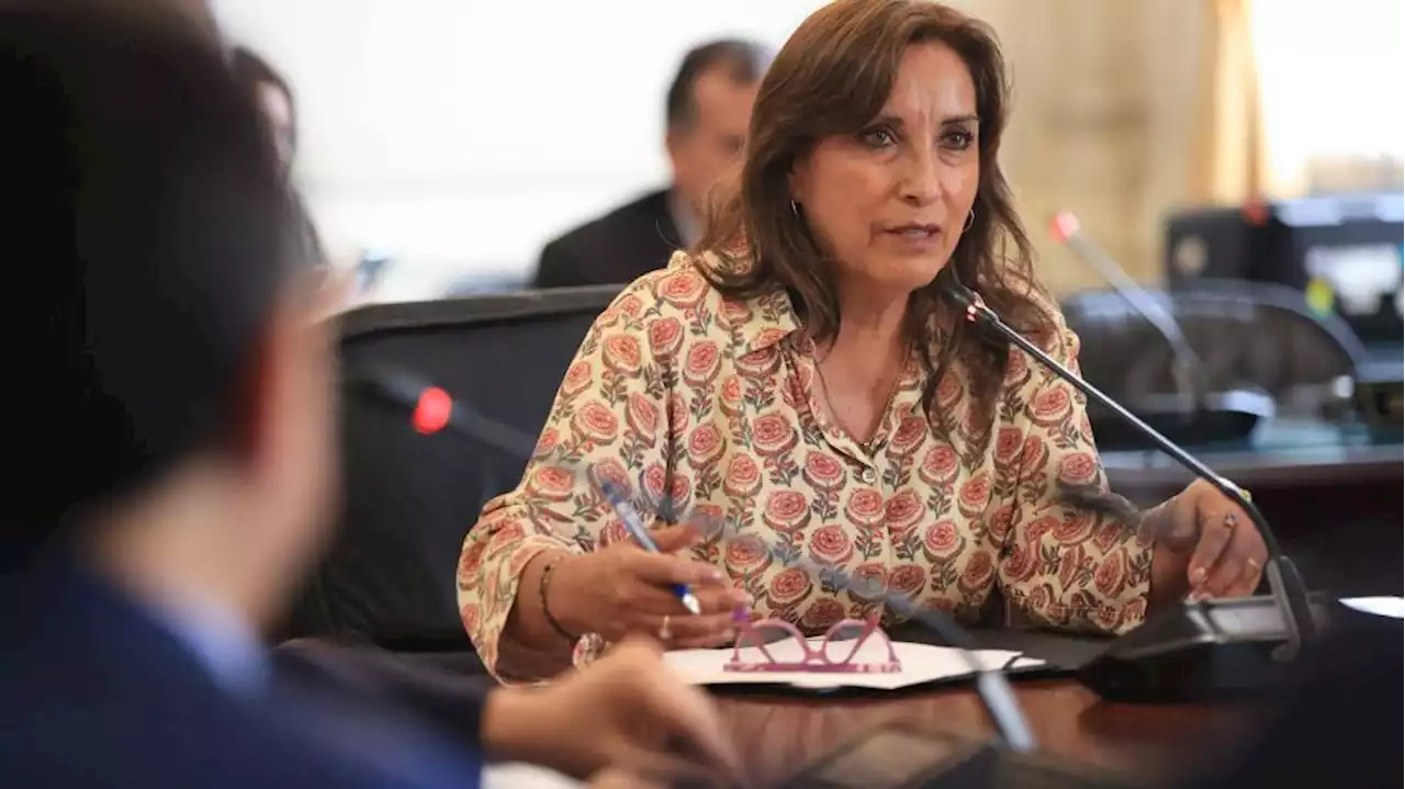 Perú: Dina Boluarte condena actos violentos y dice que 'no quedarán impunes'