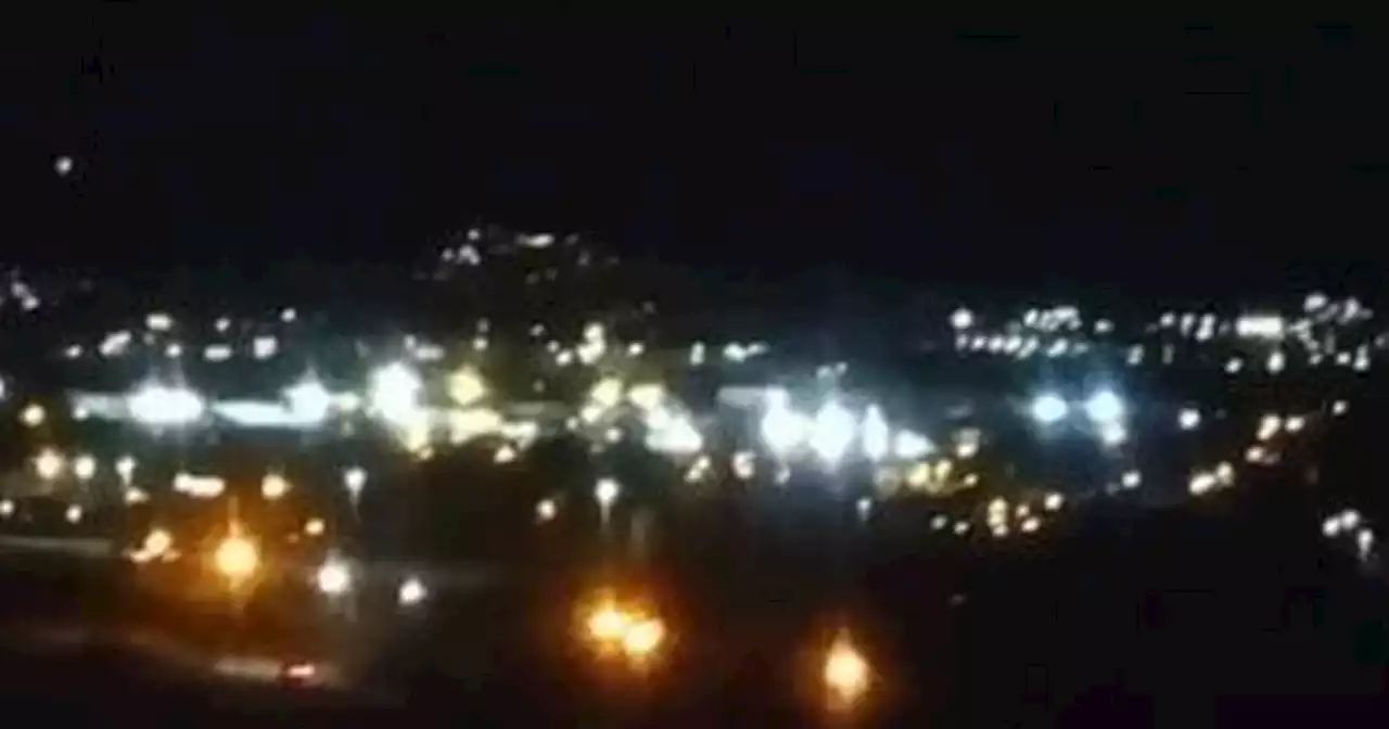 Glasgow man captures mysterious orb of light hovering over the city on camera