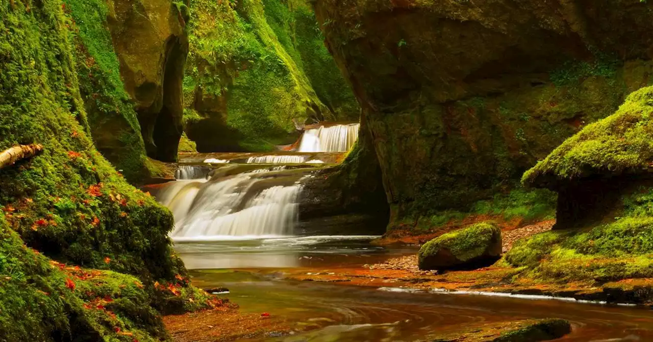 The magical spot with 'blood red water' near Glasgow made famous by Outlander