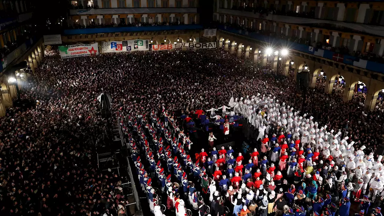 La tamborrada del día grande de San Sebastián vuelve tras dos años sin fiesta por la pandemia