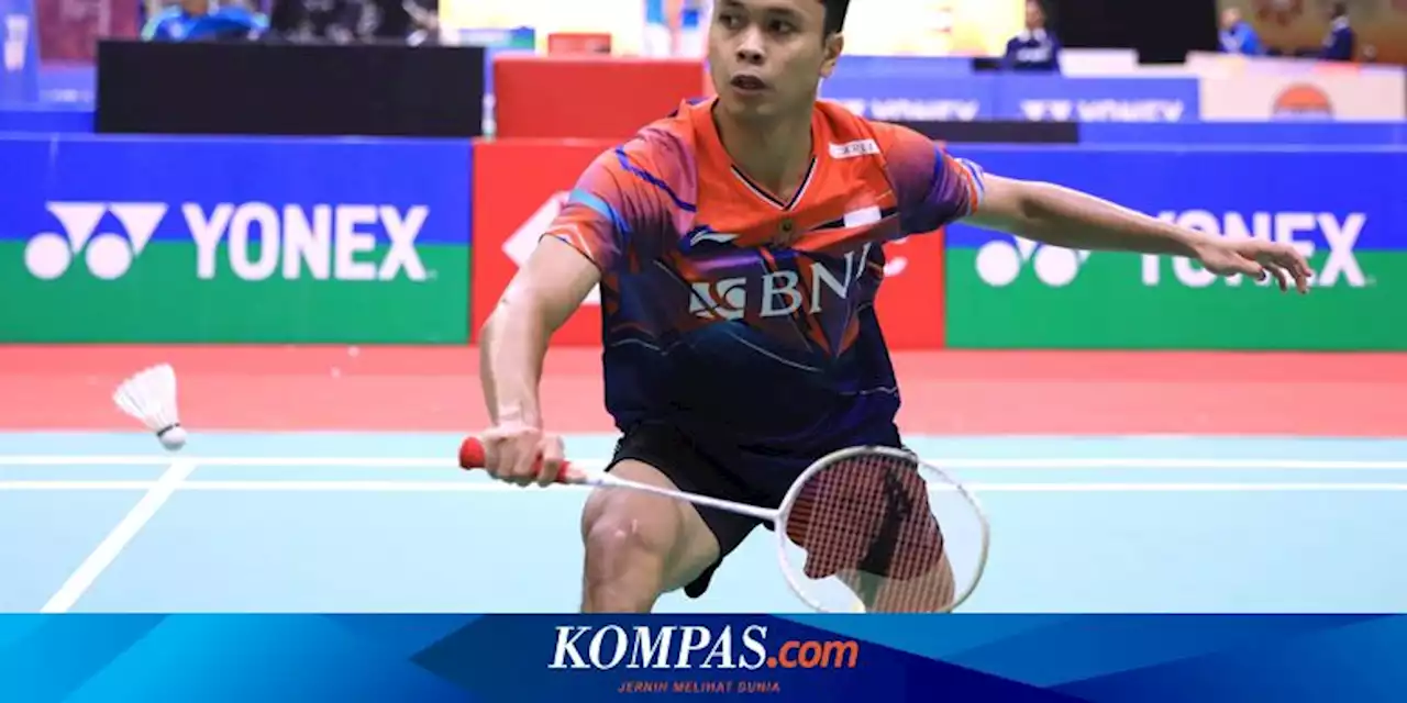 Ginting Senang dengan Atmosfer India Open 2023: Seperti Main di Rumah Sendiri