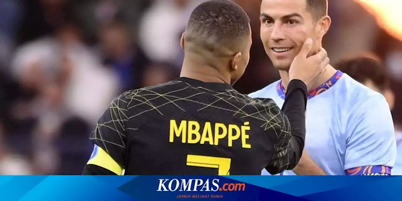 Ketika Mbappe Cek Lebam di Pipi Ronaldo…