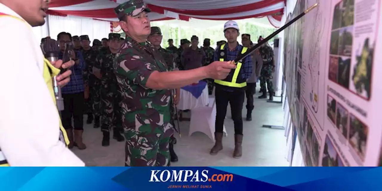 Kunjungi Kaltim, Panglima Yudo Margono Tinjau Calon Mabes TNI di IKN