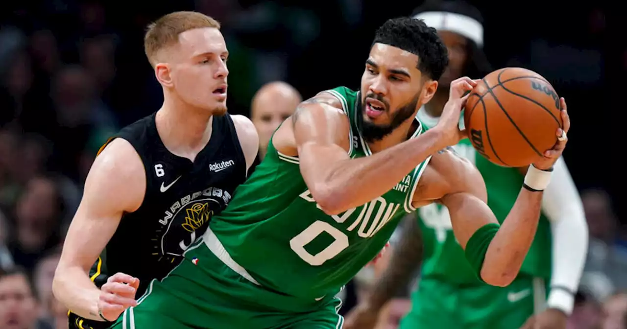 Celtics beat Warriors in OT, win NBA Finals rematch 121-118