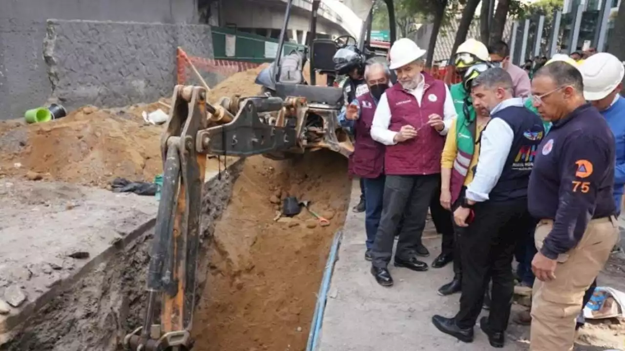 Alcaldía Miguel Hidalgo apoya en accidente de obra ocurrido en Río San Joaquín