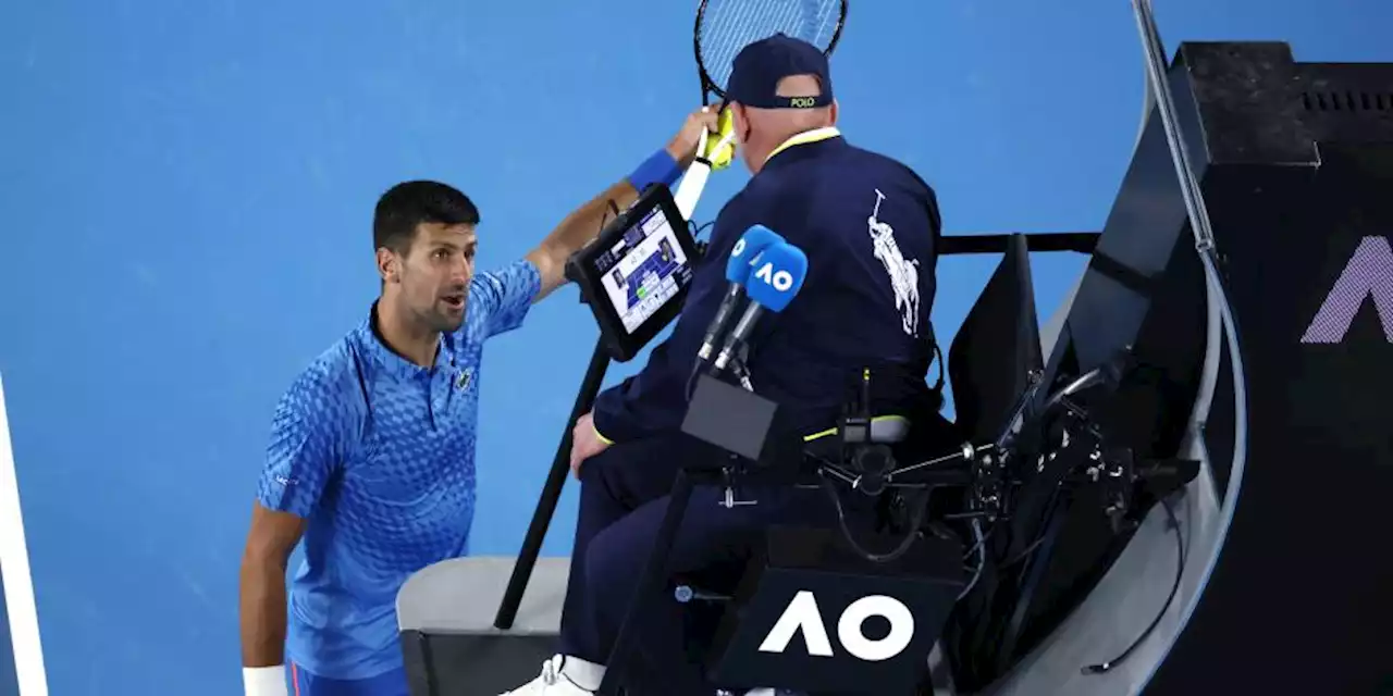 Australian Open: Novak Djokovic explota contra el juez por provocaciones de un aficionado ebrio (VIDEO)