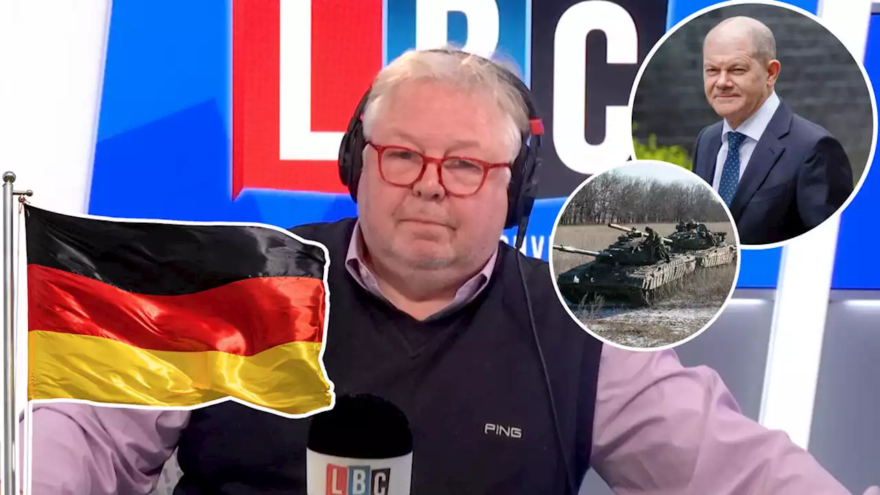 'We must give Ukraine every single weapon to push Russia out!' says caller, as Germany faces pressure to send tanks