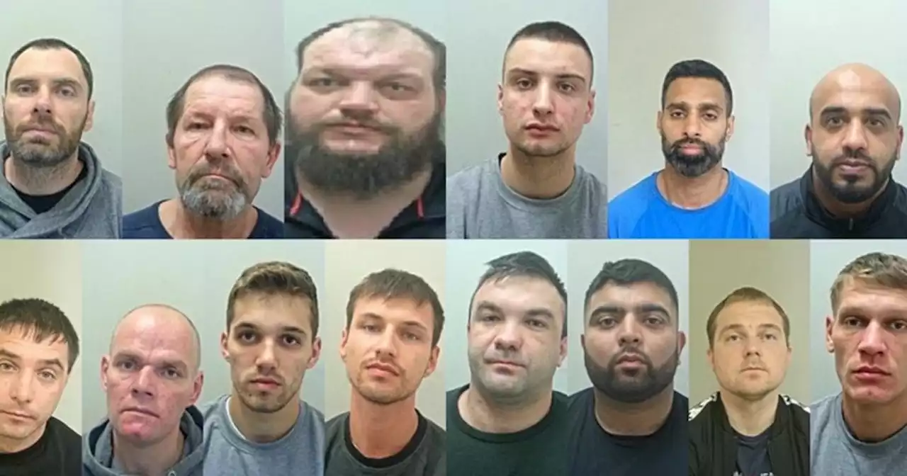 Crime gang jailed for 70 years after cannabis worth £2m is seized