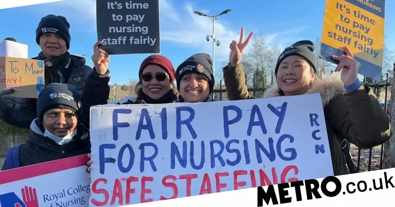 In my 30 years of nursing, I never thought I'd strike - today I am