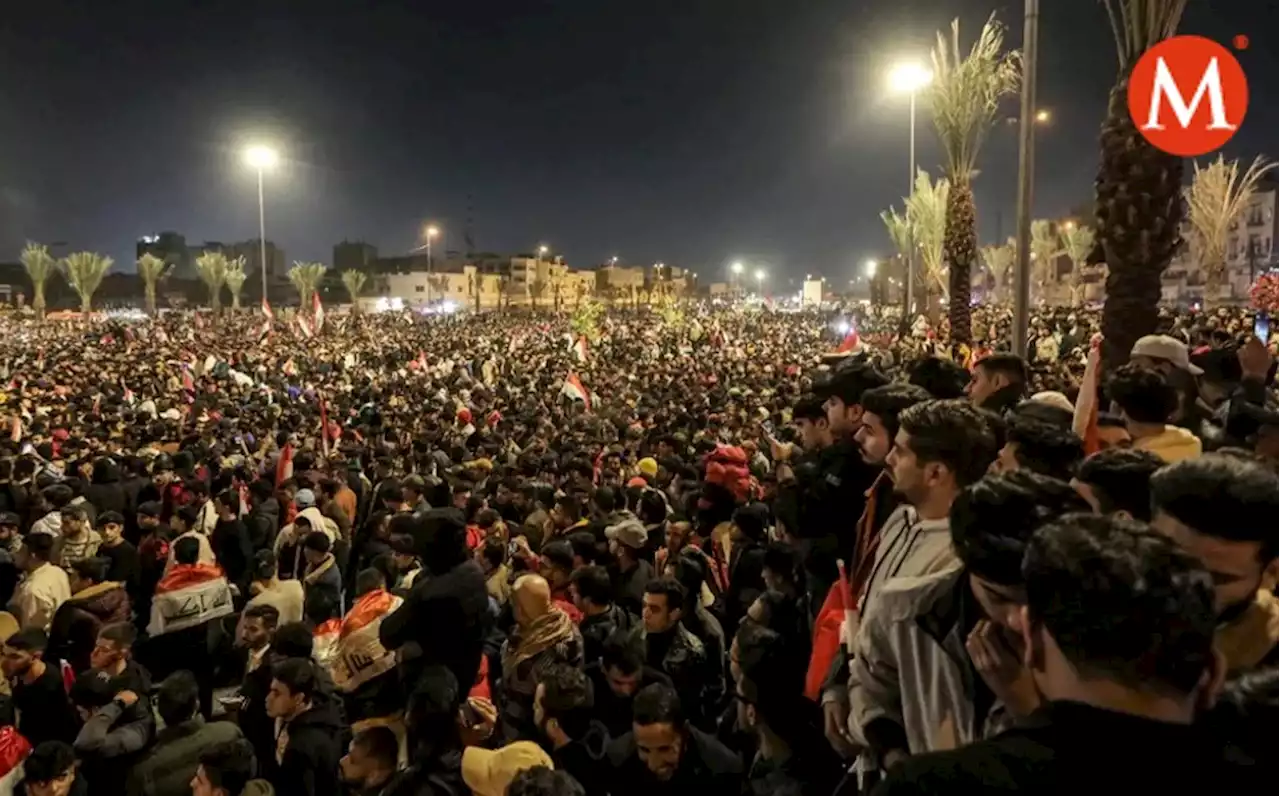 Estampida fuera de estadio en Irak deja un muerto y decenas de heridos