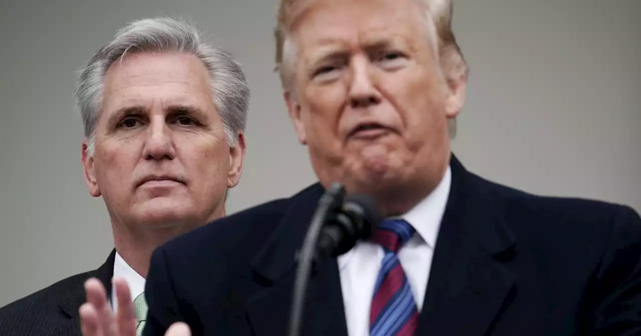 With new rhetoric on Social Security, Trump undermines McCarthy