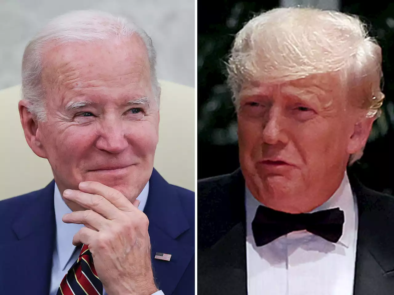 Joe Biden more popular than Donald Trump at halfway point of presidency