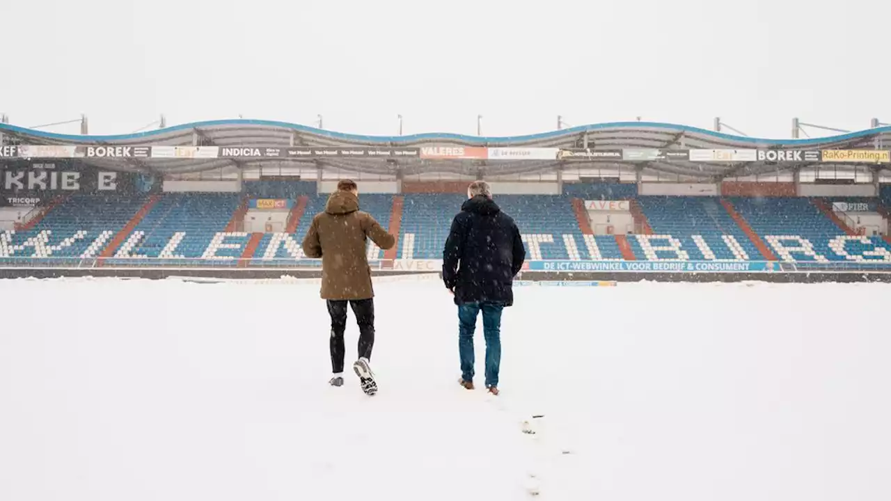 Voetbalwedstrijden afgelast wegens winterse weersomstandigheden