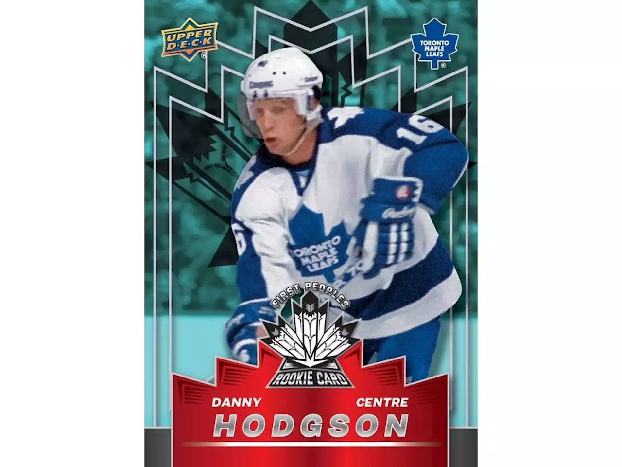 Former Leaf Danny Hodgson 'honoured' by release of Indigenous hockey card set