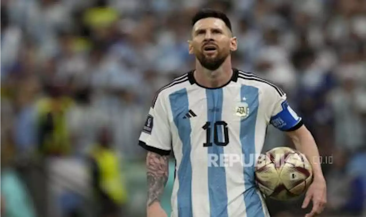 Messi Menghadap Langit di Final Piala Dunia 2022: Bisa Jadi Hari Ini, Nenek |Republika Online