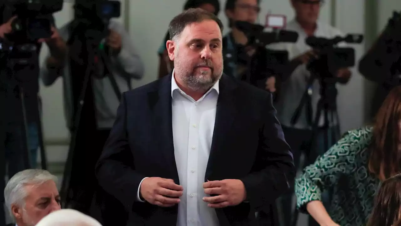 Junqueras relativiza la pitada en la manifestación: 'Fueron solo 4 o 5'