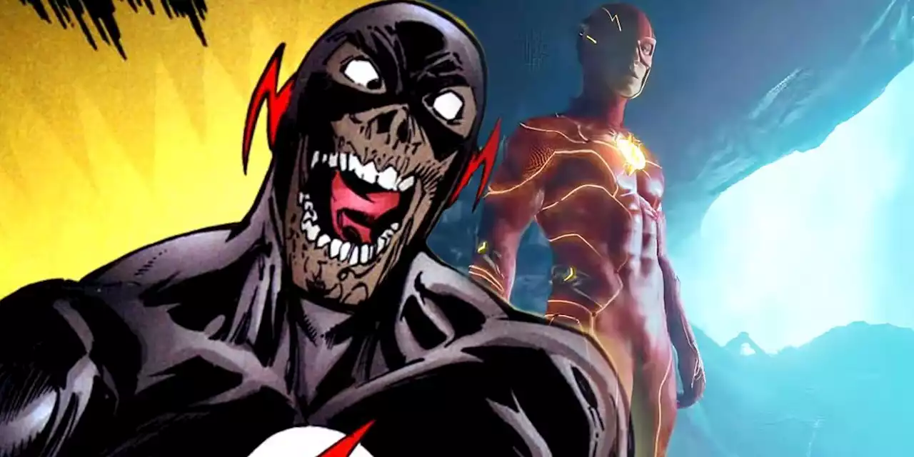 New The Flash Movie Merchandise Reveals First Look At Dark Flash