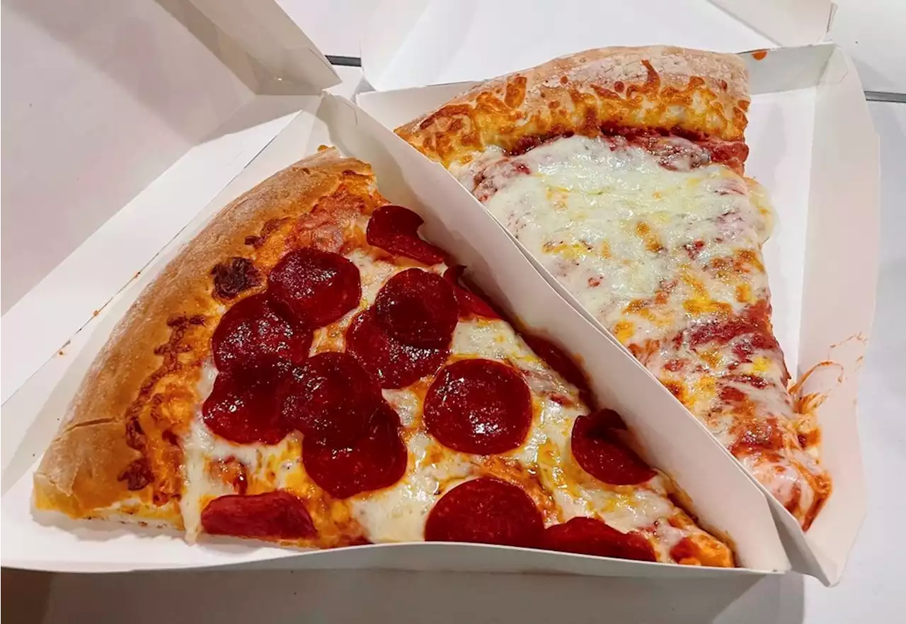 Treasured pizza slice chain opens new location in Bay Area mall