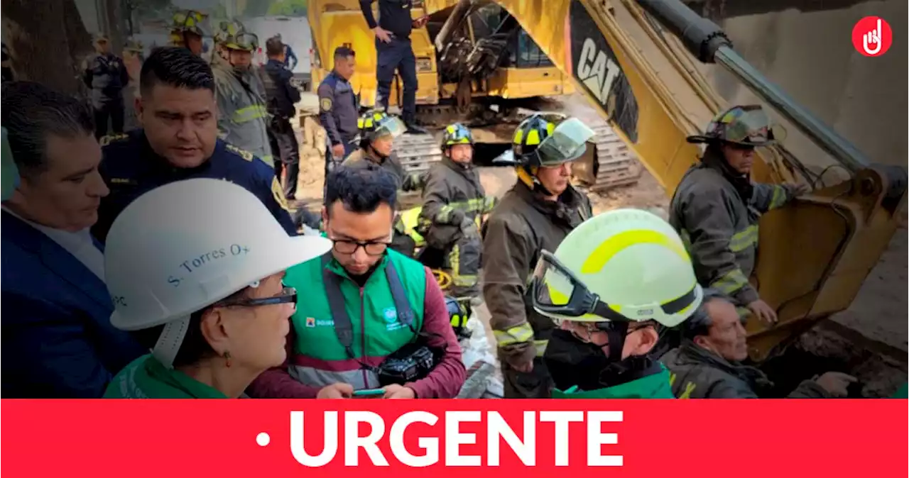 VIDEOS: Derrumbe en obra de la Miguel Hidalgo deja un muerto; FGJ-CdMx investiga