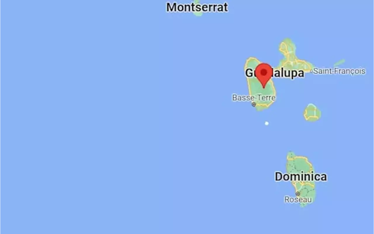 Terremoto Guadalupa, scossa di magnitudo 6.2 ai Caraibi