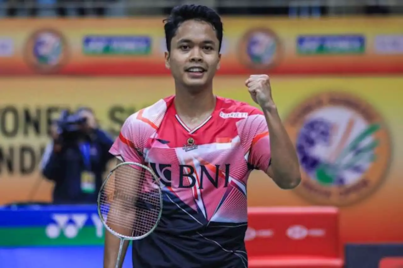 Lolos ke Semifinal India Open 2023, Ginting: Seperti Bermain di Kandang Sendiri