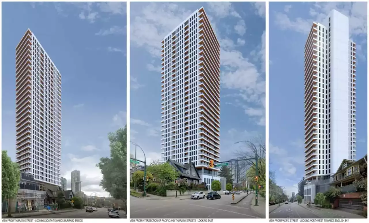 32-Storey Rental Tower Proposed For West End of Vancouver