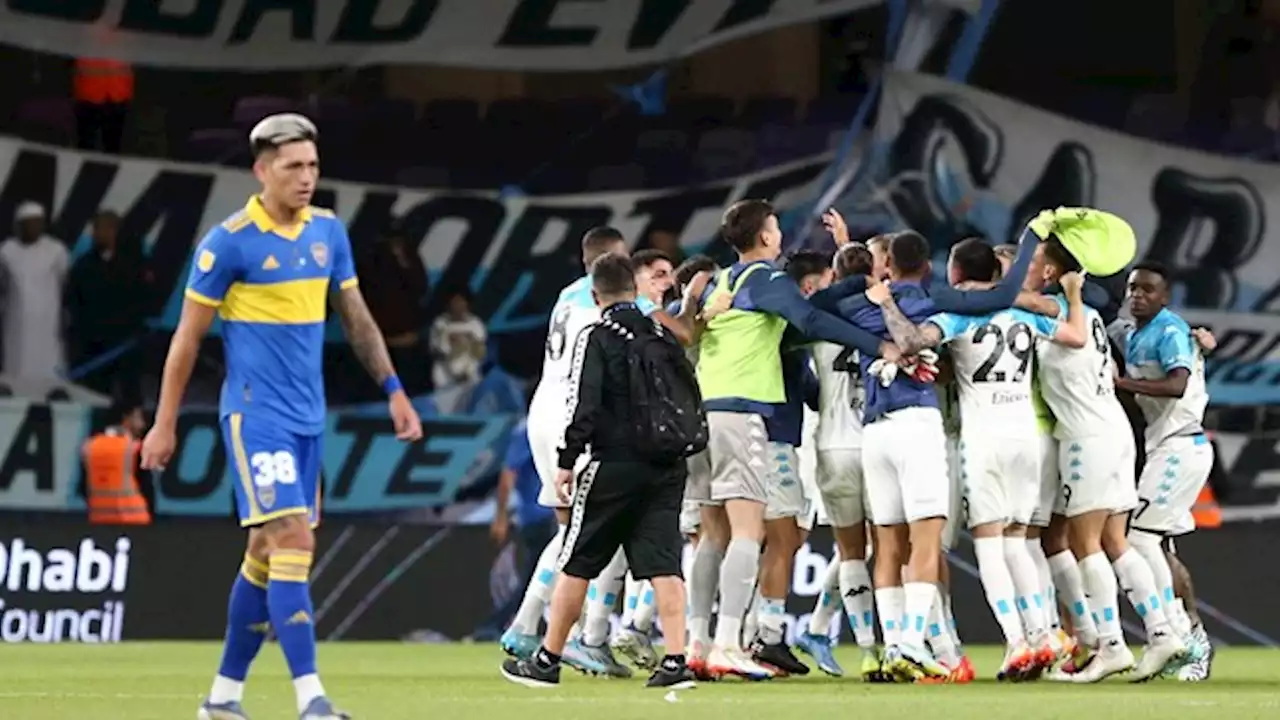 Racing venció a Boca con un polémico penal y se quedó con la Supercopa Internacional