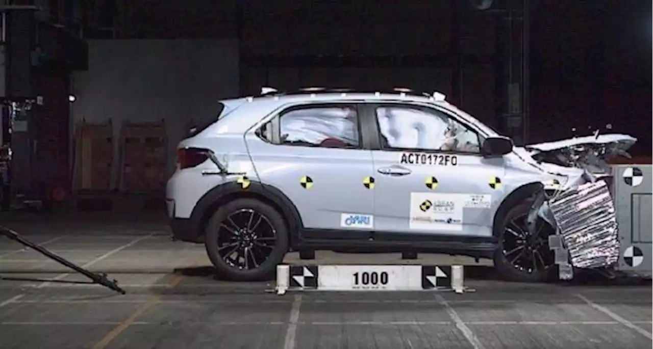 Honda WR-V Raih Lima Bintang Uji Tabrak ASEAN NCAP 2023