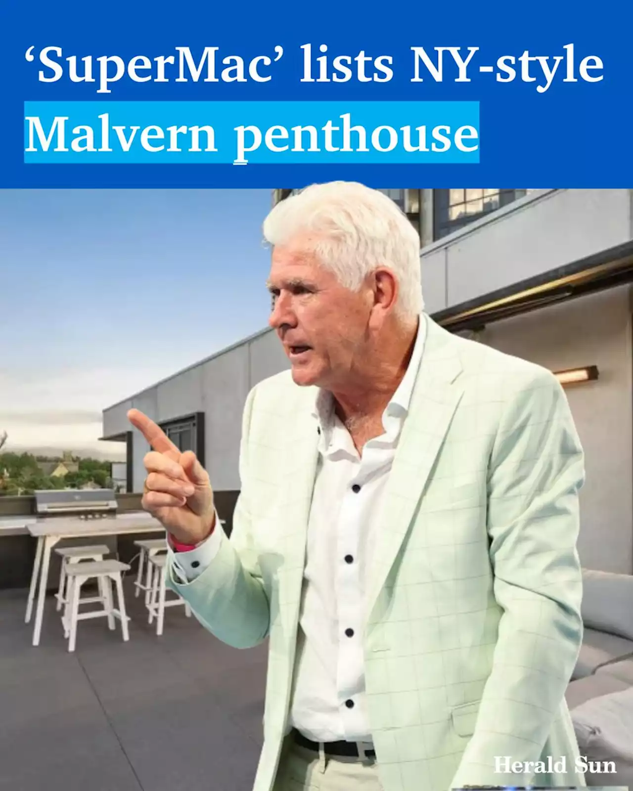 Malvern East: Former world doubles champ Paul McNamee lists New York-style ‘bachelor’ penthouse - realestate.com.au