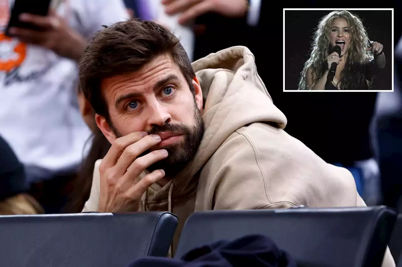 Shakira’s ex Pique looks miserable at NBA game after strawberry jam cheat storm