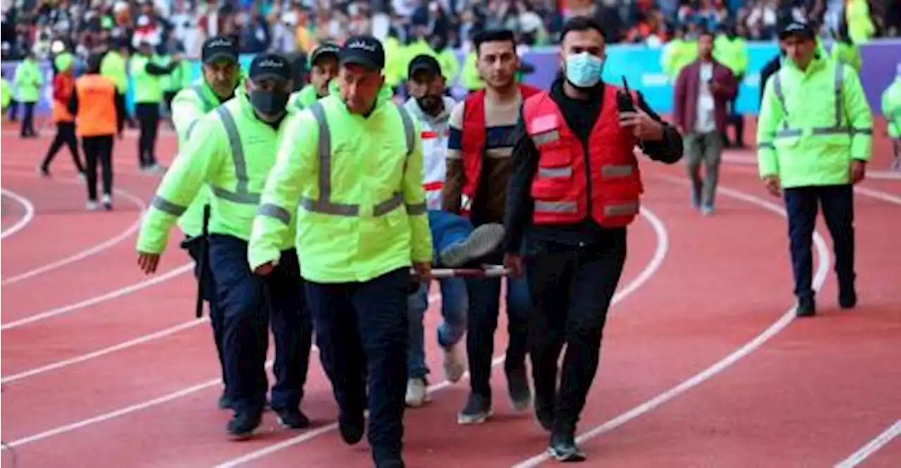 One dead, dozens hurt in stampede before Iraq Gulf Cup final