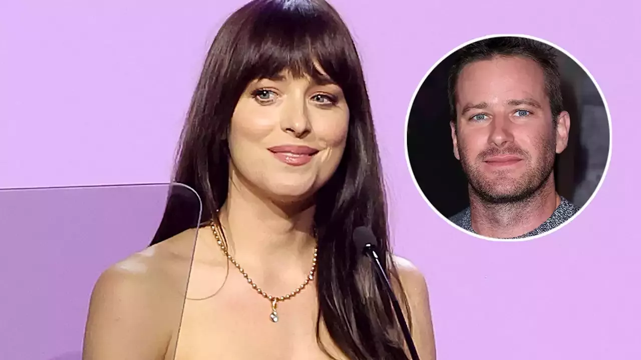 Dakota Johnson Stuns Sundance Audience with Armie Hammer Cannibalism ...