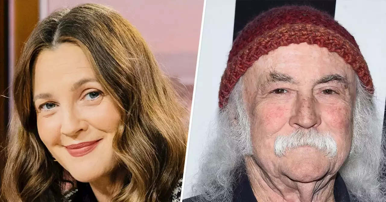 David Crosby helped Drew Barrymore get sober at 14. What they've said about the friendship