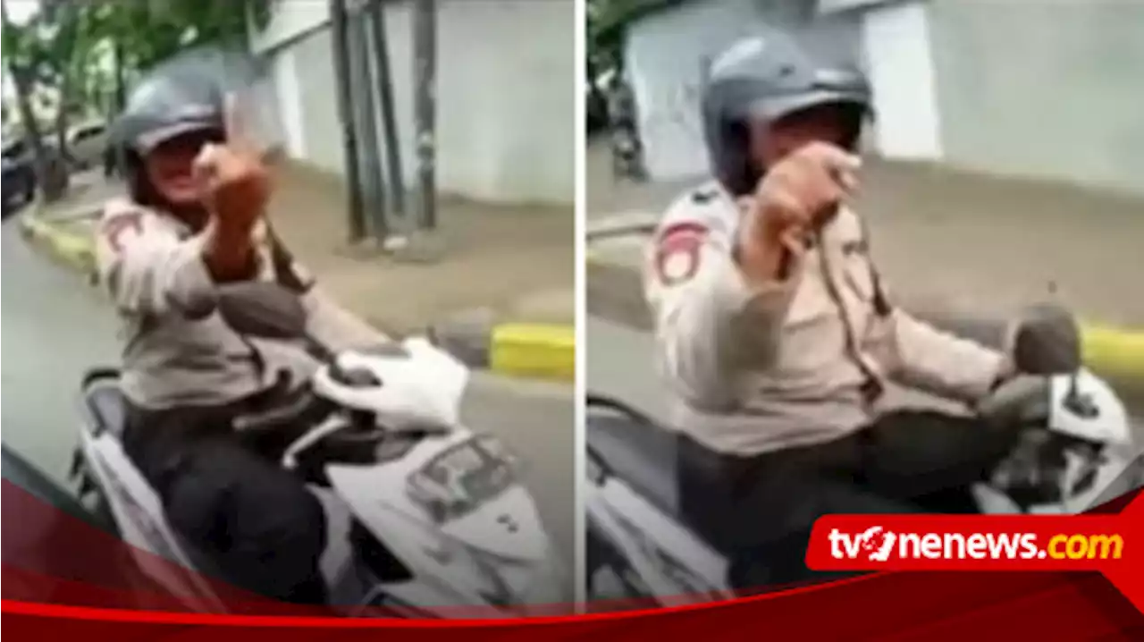 Viral Oknum Polisi Acungkan Jari Tengah ke Relawan Ambulans, Anggota Polsek Tebet Diperiksa Propam