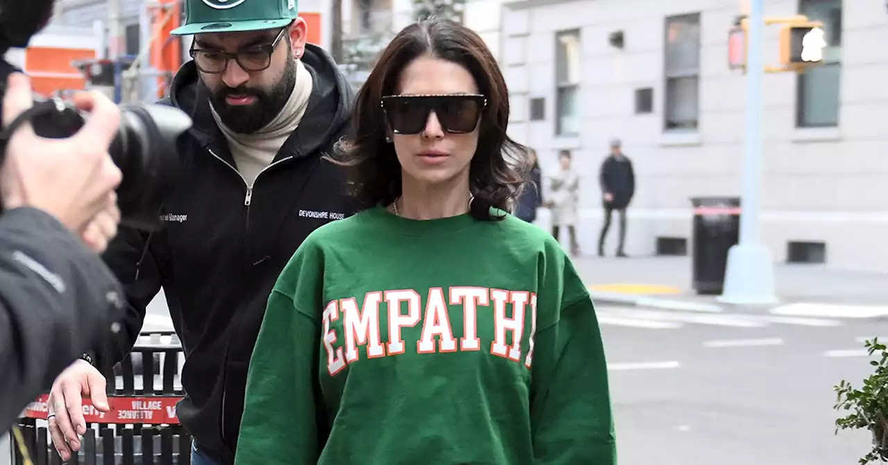 Hilaria Baldwin Wears 'Empathy' Sweater After Alec Baldwin 'Rust' Charges