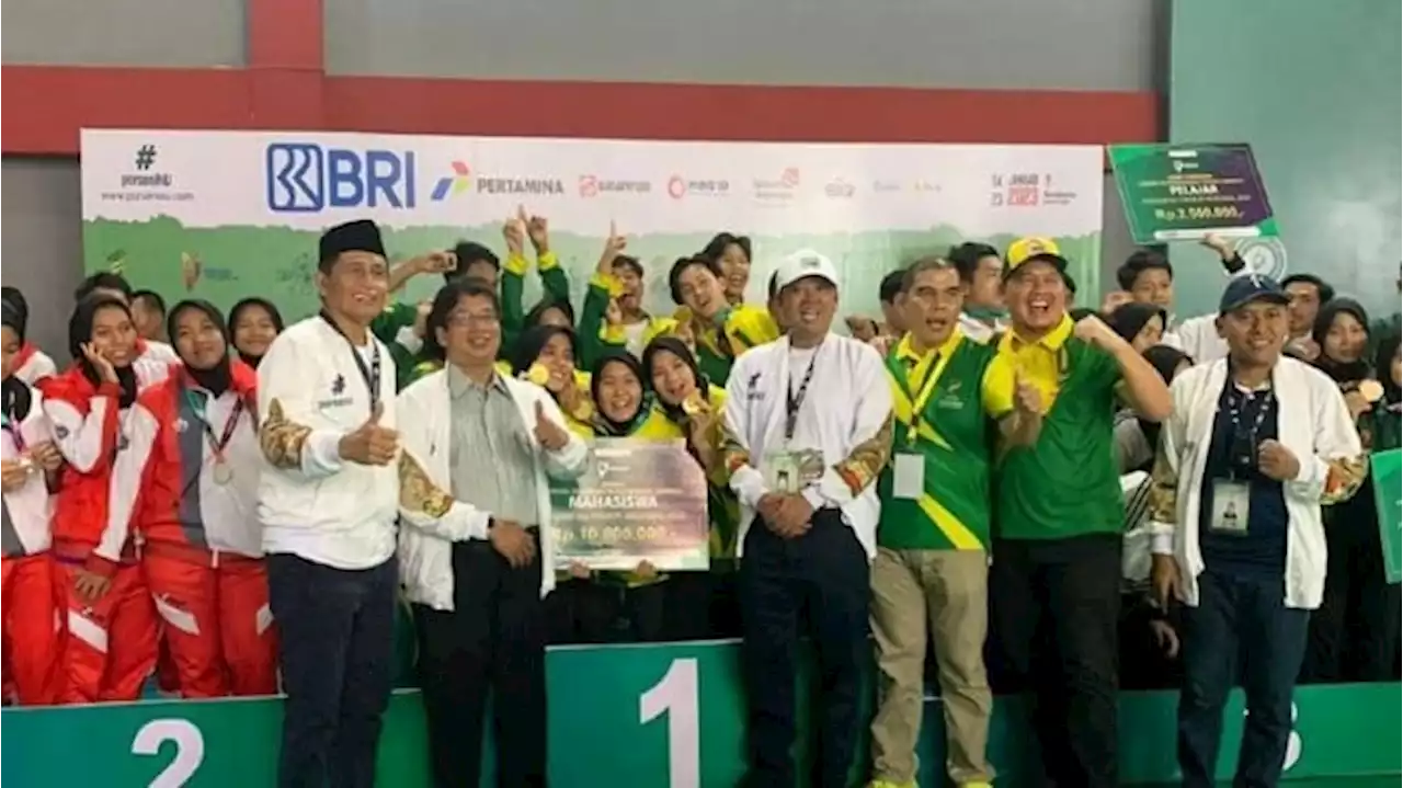 Tim Bulutangkis Sumatera Utara Sabet Emas di Porseni NU 2023