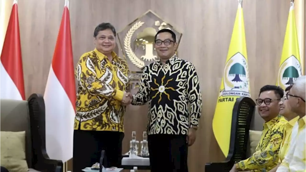 Ridwan Kamil Gabung Golkar, Pengamat: Bisa Jadi Alternatif Untuk 2024