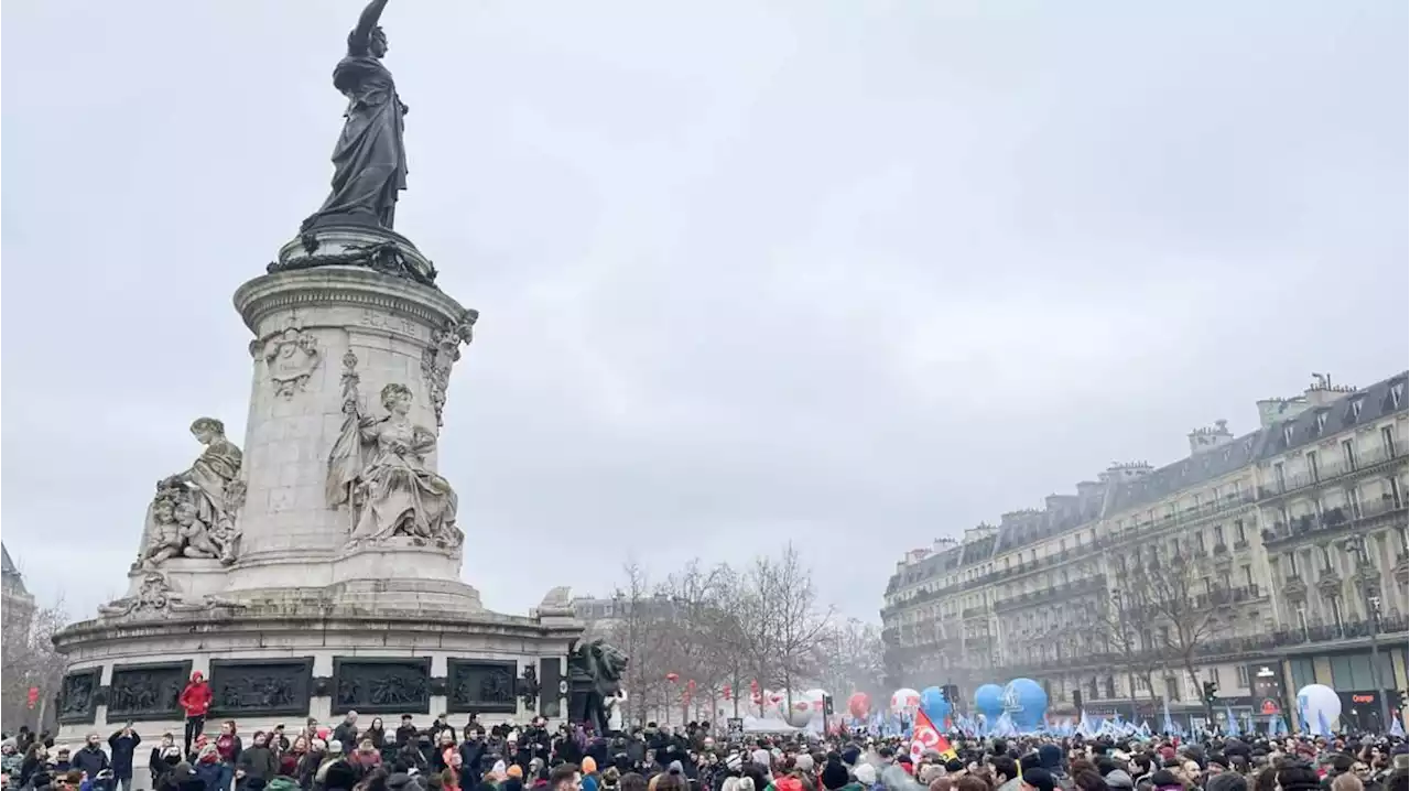 hunderttausende protestieren gegen macrons rentenreform