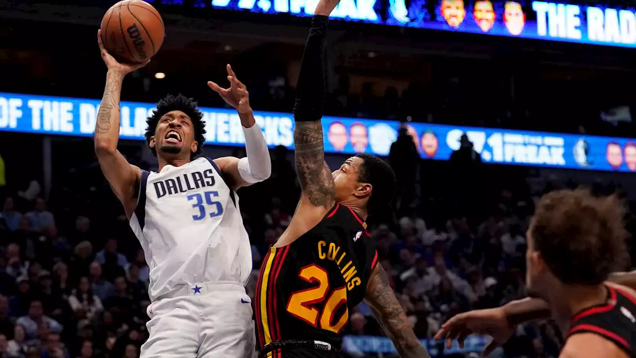 Mavericks forward Christian Wood out at least 1 week with fractured thumb