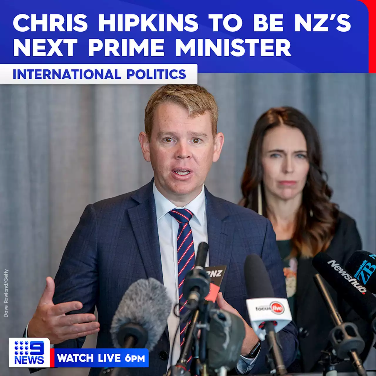 Chris Hipkins to be New Zealand's next prime minister