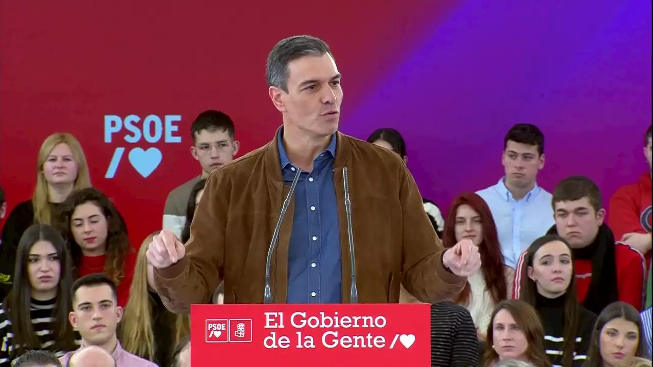 Pedro Sánchez, sobre los manifestantes en Madrid: 'Son nostálgicos y excluyentes'