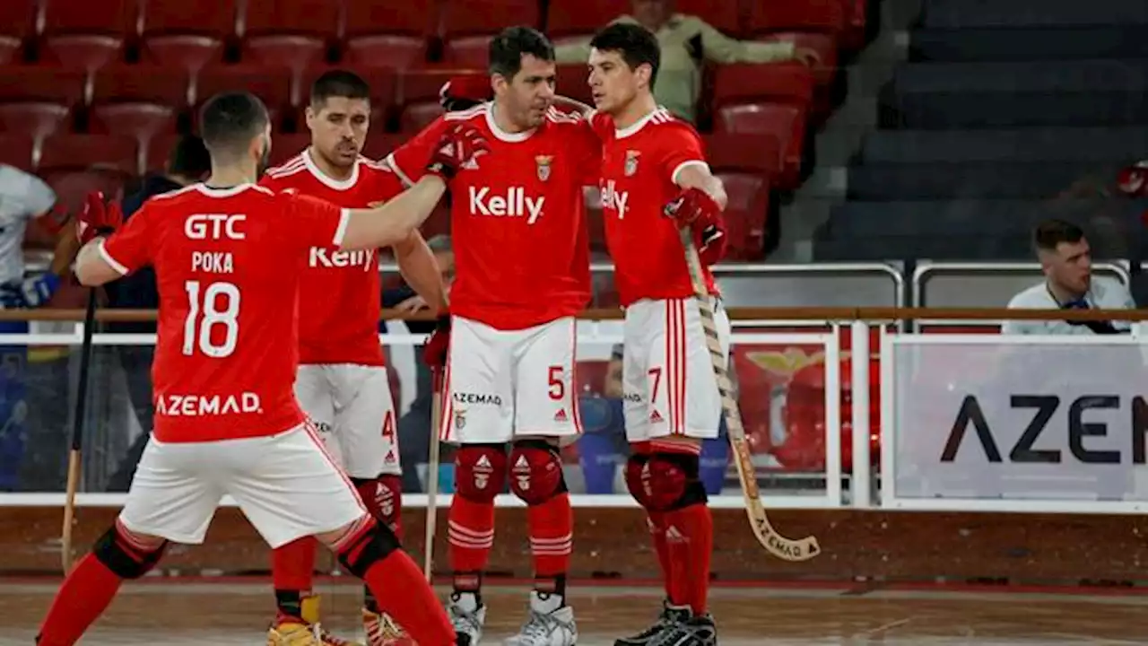 Benfica líder à espera do FC Porto-Sporting (Hóquei em patins)