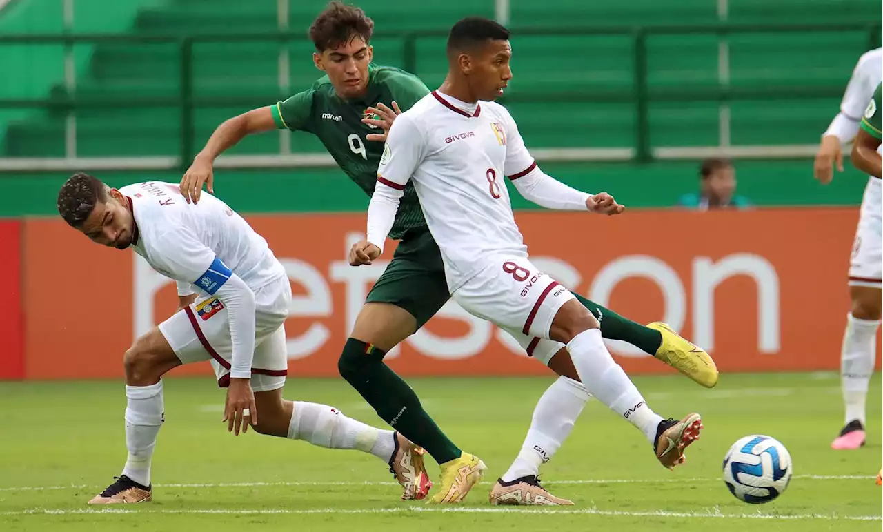 [Galería] Bolivia sorprendió a la Venezuela de Coloccini en el Sudamericano Sub-20