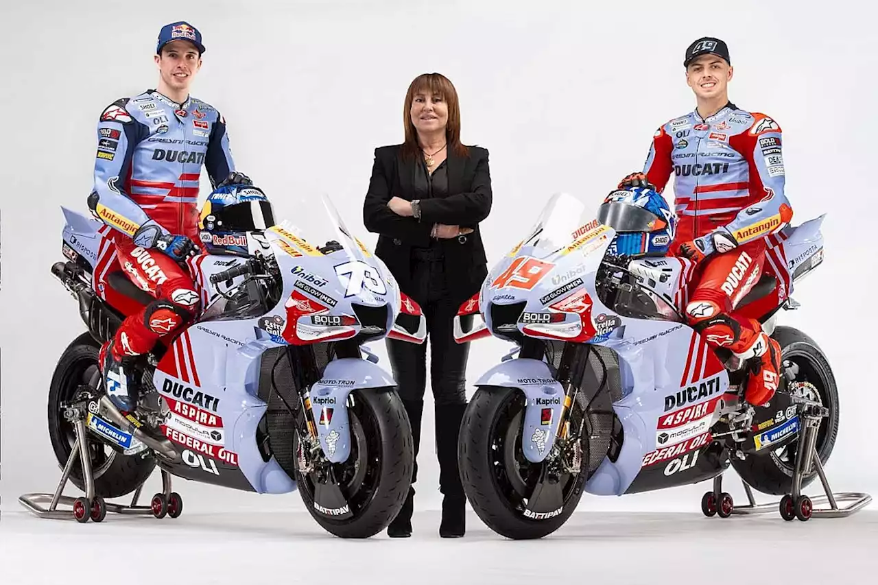 Gresini reveals 2023 MotoGP colours with Marquez and Di Giannantonio