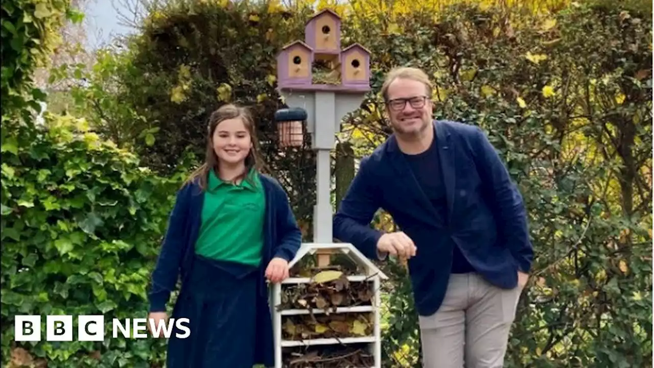 Bella, nine, wins competition to design animal home