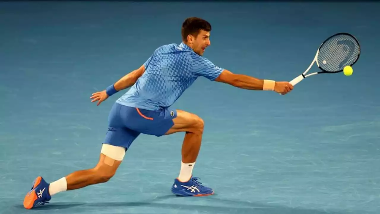 Creaking Djokovic downs Dimitrov to advance in Australian Open
