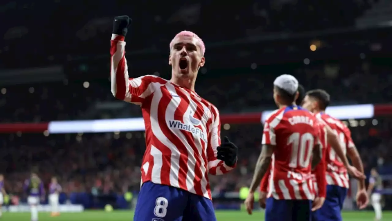 Griezmann shines as Atletico thrash Valladolid