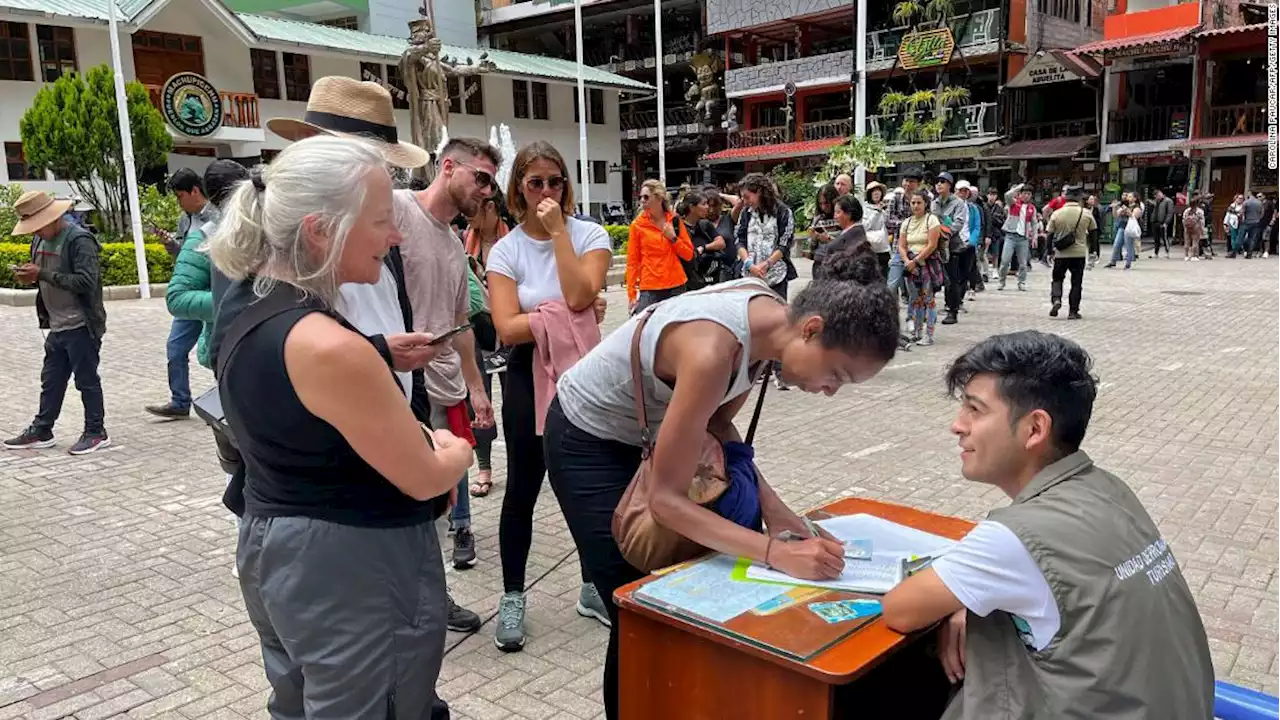 Entry to Machu Picchu suspended amid unrest in Peru