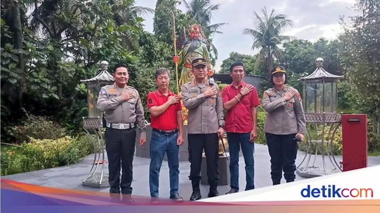 Polres Metro Depok Terjunkan Ratusan Personel Amankan Perayaan Imlek